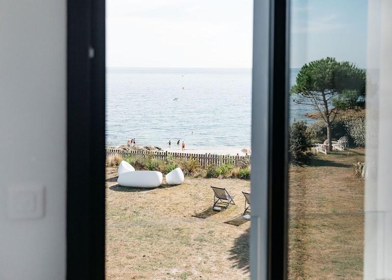 Chambre Marine avec lits jumeaux