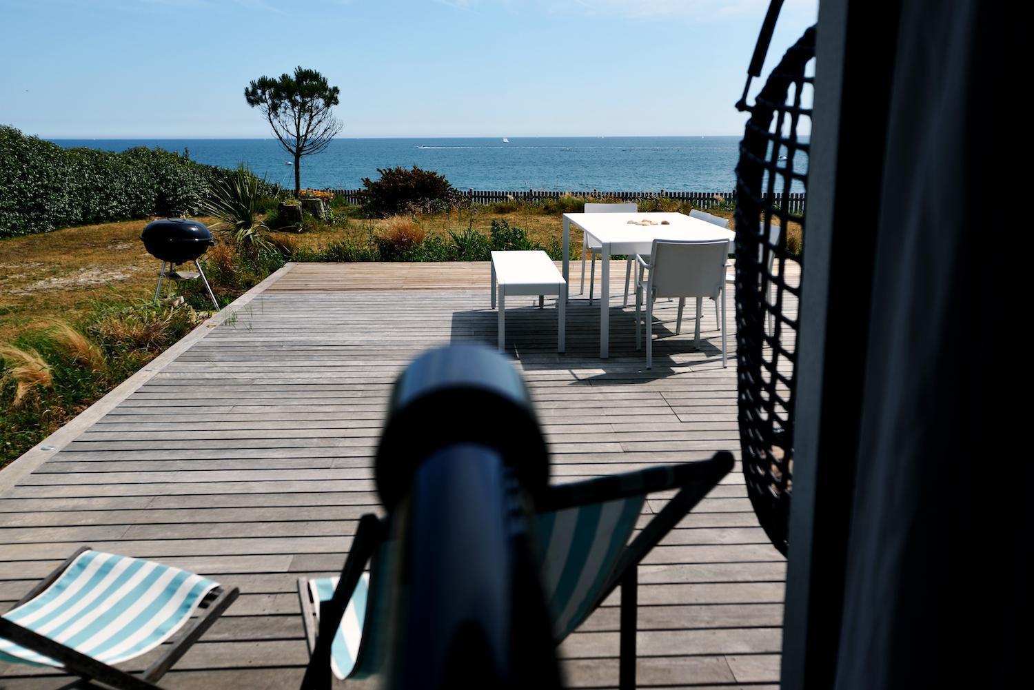 Vue de la Villa de la Plage